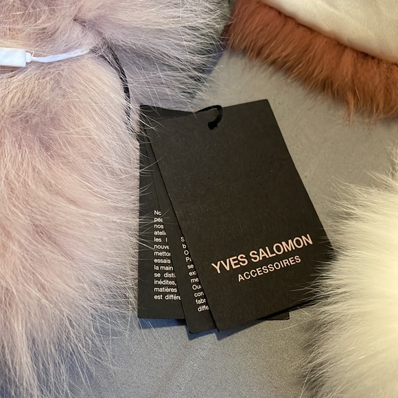 Yves Salomon Fox Fur Stole - Picture 4 of 4